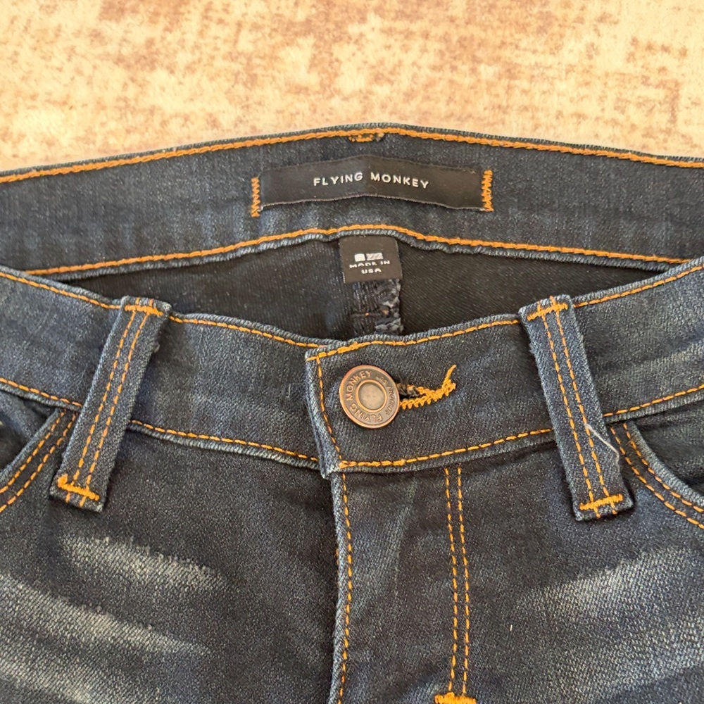 Flying Monkey Dark Blue Skinny Jeans size 25